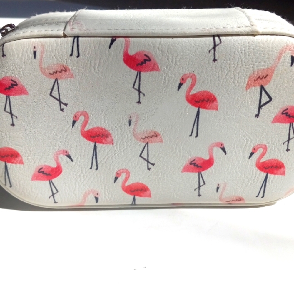 CYNTHIA ROWLEY FLAMINGO TRAVEL JEWELRY CASE